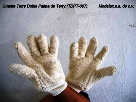 GUANTE TERRY DOBLE PALMA DE TERRY